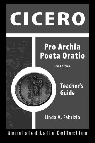 Cicero Pro Archia Poeta Oratio 3rd Tg PB