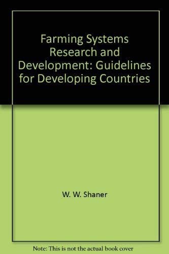 Farming Systems Research And Development Guidelines For Developing Countries
