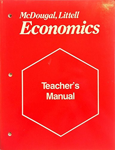 McDougal, Littell Economics Teacher's manual