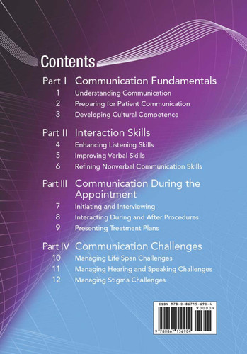 Communication Skills for Dental Health Care Providers