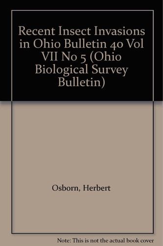 Recent Insect Invasions in Ohio