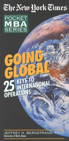Going Global 25 Keys to International Operations