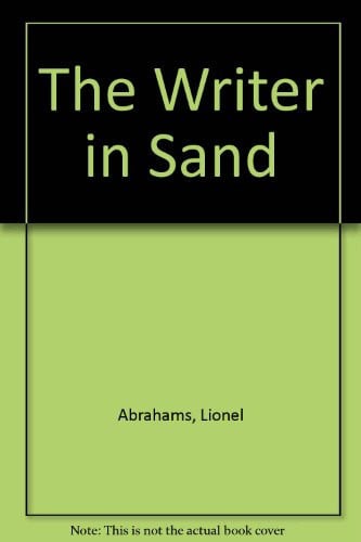The writer in sand (Donker poetry)