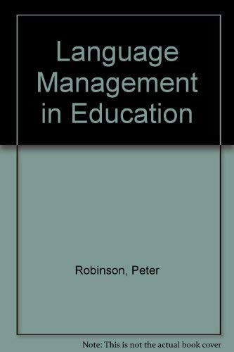 Language Management in Education The Australian Context
