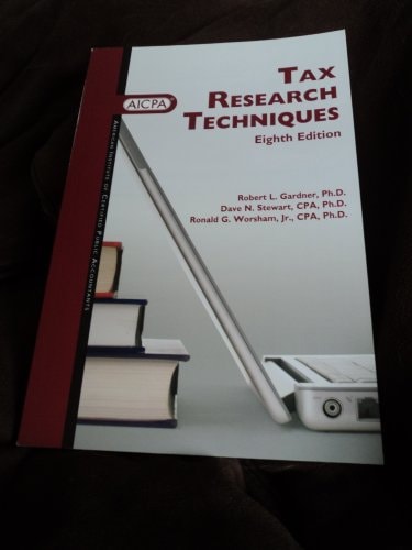 Tax Research Techniques