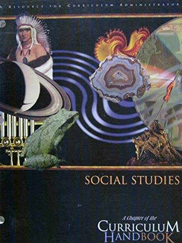 Social studies: A chapter of the Curriculum handbook