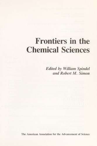 Frontiers in the Chemical Sciences