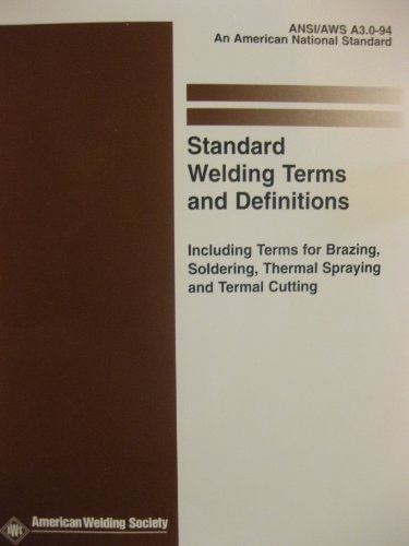 Standard Welding Terms and Definitions