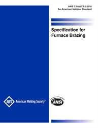 Aws C3. 6m/c3. 6 2016, Specification for Furnace Brazing