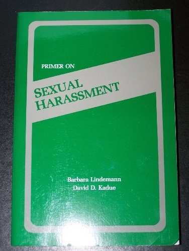 Primer on Sexual Harassment