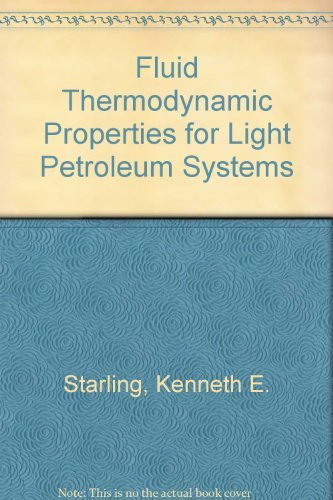 Fluid thermodynamic properties for light petroleum systems