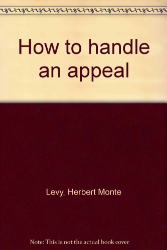 How to handle an appeal