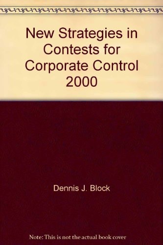 New Strategies in Contests for Corporate Control 2000
