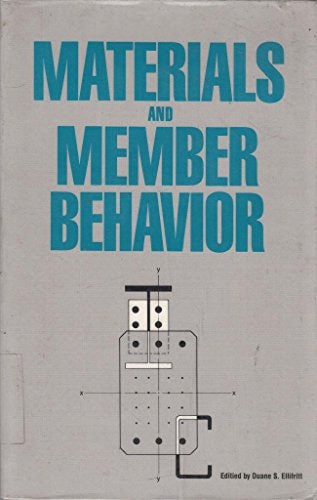 Materials and Member Behavior: Proceedings of the Sessions at Structures Congress 87 Related to Materials and Member Behavior, Sponsored by the Stru