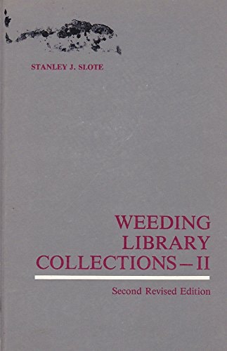 Weeding library collections--II
