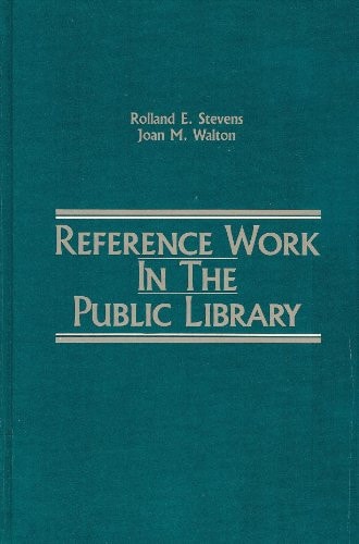 Reference Work in the Public Library