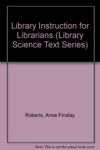 Library Instruction for Librarians