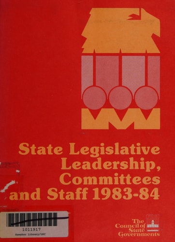 State Legislative Leadership, Committees & Staff, 1983-84 Suppl. 2