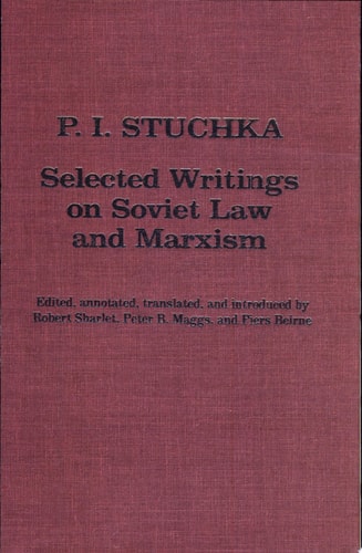 Selected Writings on Soviet Law and Marxism