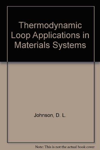 Thermodynamic Loop Applications in Materials Systems