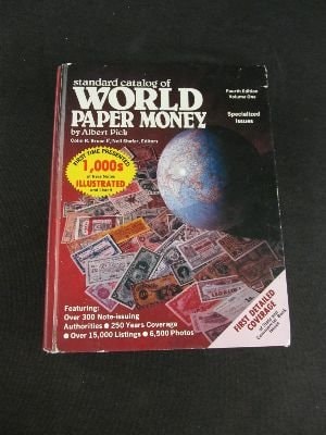Standard Catalog of World Paper Money: Specialized issues