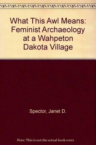 What this Awl Means Feminist Archaeology at a Wahpeton Dakota Village