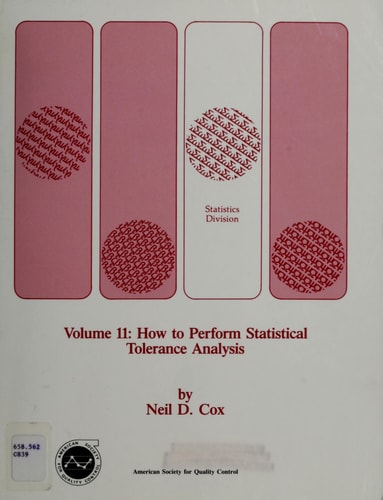 How to Perform Statistical Tolerance Analysis