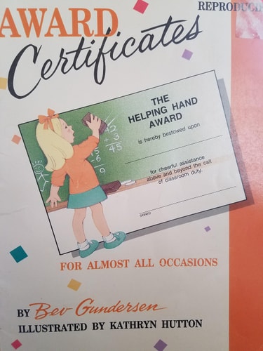 Award Certificates for Almost All Occasions