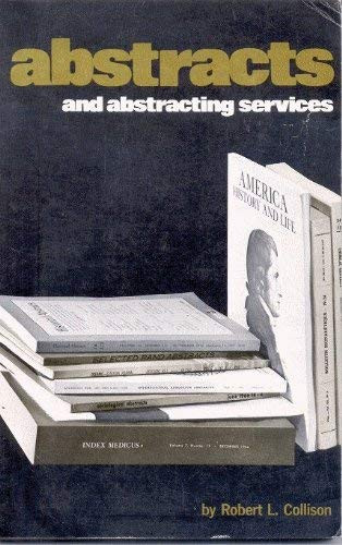 Abstracts and Abstracting Services
