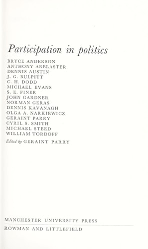 Participation in politics