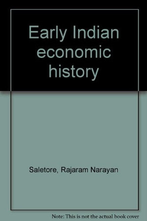 Early Indian economic history