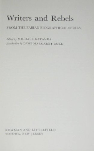 Writers and rebels: From the Fabian biographical series