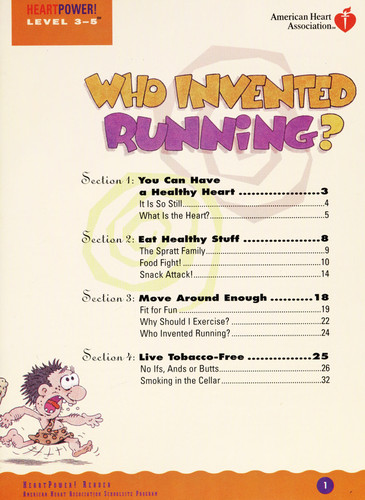 Who Invented Running? HeartPower! Student Reader