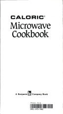 Caloric Microwave Cookbook
