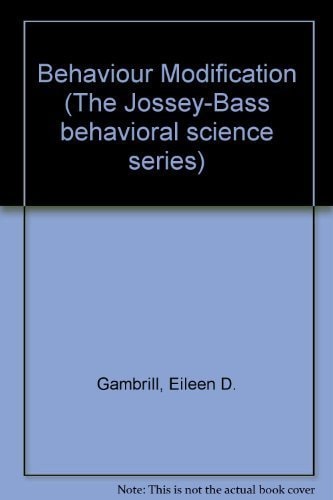 Behavior Modification: Handbook of Assessment, Intervention, and Evaluation