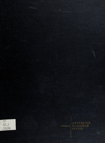 Human Adaptability to Antarctic Conditions (Antarctic Research Series)