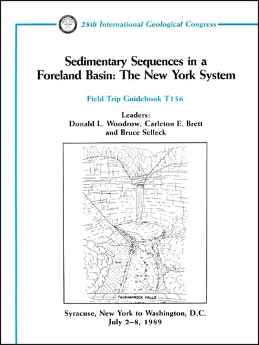 Sedimentary Sequences in a Foreland Basin: The New York System Syracuse, New York to Washington, D.C., July 2 - 8, 1989
