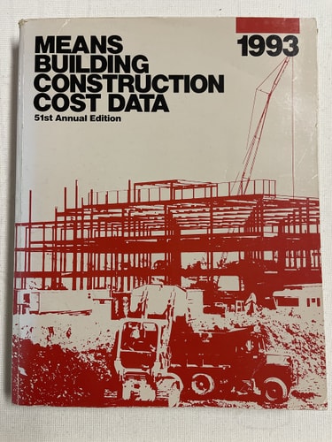 Means Building Construction Cost Data, 1993