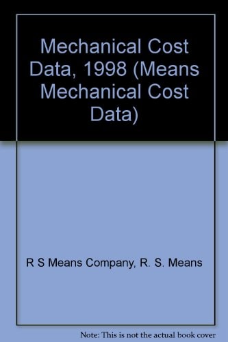 Mechanical Cost Data, 1998