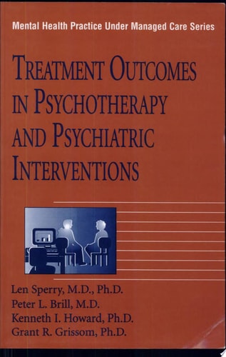 Treatment Outcomes in Psychotherapy and Psychiatric Interventions