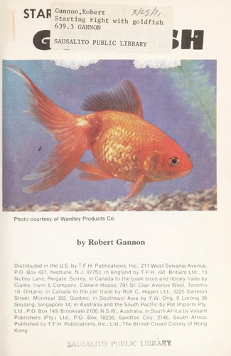 Starting Right with Goldfish