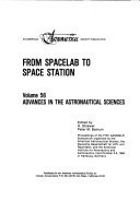 From Spacelab to space station (Advances in the astronautical sciences)