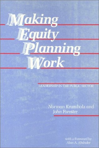 Making Equity Planning Work (Conflicts In Urban & Regional)