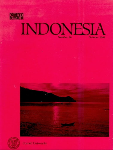 Indonesia Journal October 2008