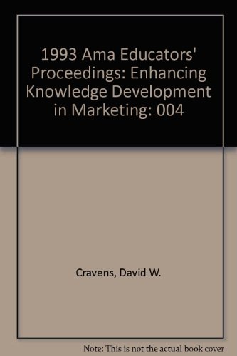 1993 AMA Educators' Proceedings