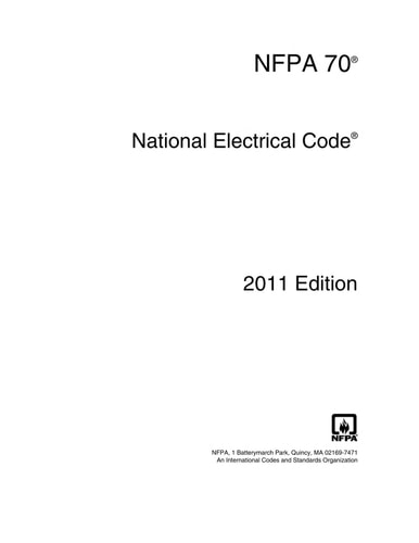 National electrical code