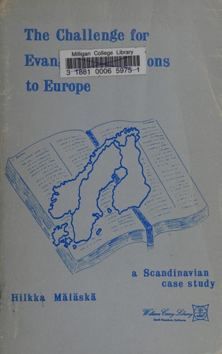 The Challenge for Evangelical Missions to Europe A Scandinavian Case Study