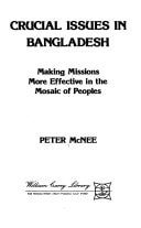 Crucial issues in Bangladesh: Making missions more effective in the mosaic of peoples