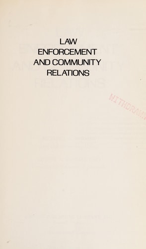 Law Enforcement and Community Relations