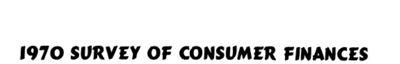 Survey of Consumer Finances